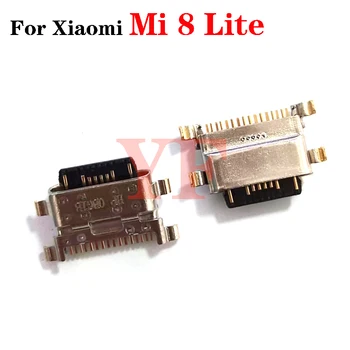 10pcs For Xiaomi Mi 8 Lite Redmi Note 7 8 9 pro Type-C CC9E USB jack socket kontakt for lader for Lading Port