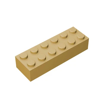 10pcs MOC Murstein Deler 2456 Brick 2 x 6 44237 Kompatibel Building Block Partikkel DIY Assmble Gutt Puslespill Hjernen Leketøy bursdagsgave