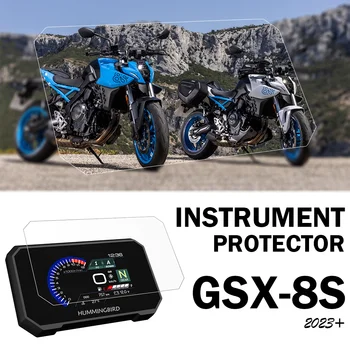 2023 GSX-8S GSX-8S Tilbehør Dashboard-Skjermen Protector Film Motorsykkel Instrument Beskyttende For Suzuki GSX-8S GSX8S