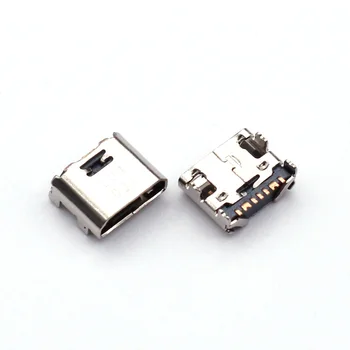 20pcs 7Pin Micro USB Lader-Kontakt for Lading Port For Samsung Galaxy Tab E T560 T561 Kategorien En T280 T285 T580 T585 P580 T375 T377