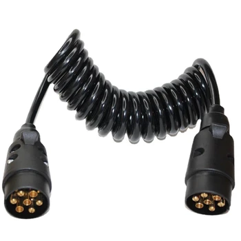2M 7-Pin-Trailer Lys Styret Extension Kabel-Wire Splint Krets Socket F19A