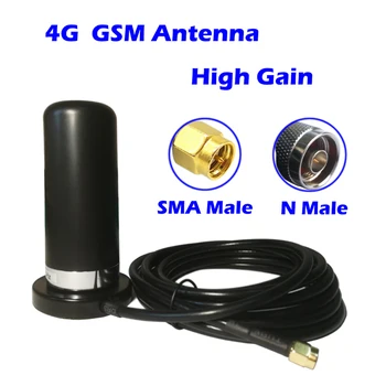 4G 3G GSM-Antenne 35dbi Høy Gevinst Omni Retning Magnetiske Basen For Hotspot-Ruter Mobil Booster Extender Kjøretøy Bil Repeater