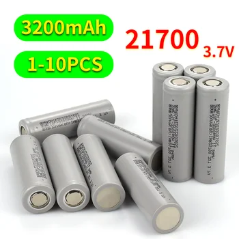 5-12mΩ 3,7 V 21700 3200mAh 30A Oppladbart Batteri med Høy Dagens Litium-Ion Li-Ion for Skrutrekker EV Bil Elektrisk Sykkel Celle