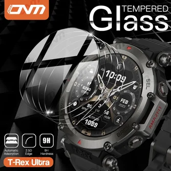 9H Premium Herdet Glass for Amazfit T-Rex Ultra Ultra-HD-Skjerm Protector Glass for Amazfit T-Rex Trex Ultra Beskyttende Film