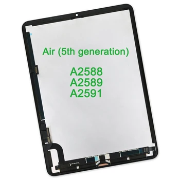 Air5 Ny LCD-Skjerm For 2022 Apple iPad Air 5 5. Generasjon A2588 A2589 A2591 Med Touch Retina-SKJERM,Sant Tone Skjerm