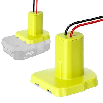 Batteri Adapter for Ryobi 18V P108 P107 P102 Litium-ion-Batteri Dock DIY-Elektriske Verktøy-Kontakten med 14-Gauge Wire for DIY Bruk