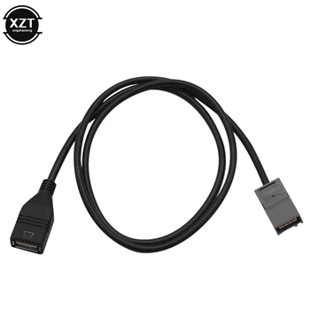 Bil USB AUX Kabel-Wire-Adapter Lyd Medier Musikk Grensesnitt For HONDA For Mitsubishi Outlander ASX 2009 og fremover Auto AUX