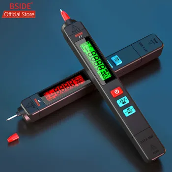 BSIDE Spenning Tester Ikke-Kontakt AC-Spenning Detektor Pen, Integrert Multimeter, Dual Utvalg Elektrisk Sensor V-Alert Live Wire