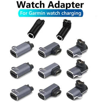 Bærbar Lader Adapter For Garmin Fenix 7X/6/6S/6X Se Charger Micro USB Type-C-8-Pin-Adapter Støtter dataoverføring