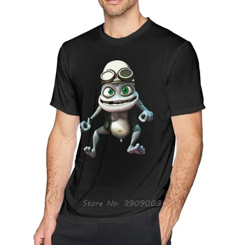 Crazy Frog T-Skjorte Crazy Frog T-Skjorte I Bomull Grafisk T-Skjorte Korte Ermer Casual Menn Søt T-Skjorte Hip Hop Harajuku Streetwear