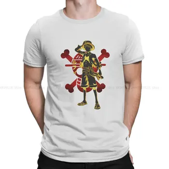 En Del Anime Menn ' s t-skjorte Monkey D Luffy Retro Individualitet T-Skjorte Grafisk Streetwear Ny Trend