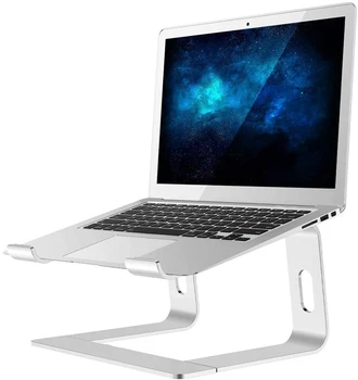 Ergonomisk Aluminium Laptop Stativ Datamaskinen Mount Kompatibel Avtagbar Bærbare pc-Holderen Notebook Riser for MacBook 10-17