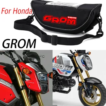 For HONDA Grom Msx125 Grom125 Grom Motorsykkel tilbehør Vanntett Og Støvtett Styret oppbevaringspose