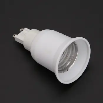 G9 å E27 lampeholderen Converter Base Socket Bulb Lamp Holderen Adapter For Led-Lampe Holdbar Brannsikkert Materiale