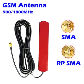 GSM GPRS WCDMA klisterfestet Antenne 3dBi 900/1800MHz 2G 3G RG174 Extension Kabel-Signal Antenne for M2M Bil GPS Mobiltelefon
