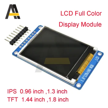 IPS TFT-Skjerm 0.96/1.3/1.44/1.8 tommers IPS lagt 7 pence SPI HD-65K Farger, LCD Module ST7735 Drive IC-80*160 (Ikke OLED) For Arduino