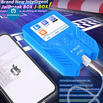 J-BOKSEN Jailbreak & Flash-Verktøy for IOS Bypass ID og Icloud på PC-en Gratis iPhone-11 11Pro Maks Sant Tone Skjermen Reparasjon J-BOKSEN Verktøy