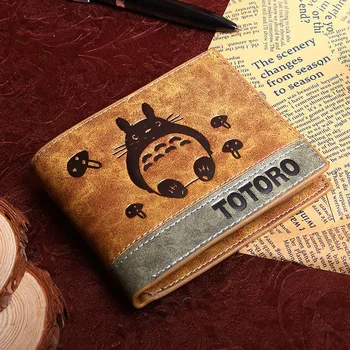Japan Anime Min nabo Totoro PU-Kort-Lommebok Menn Og Kvinner Lommebok