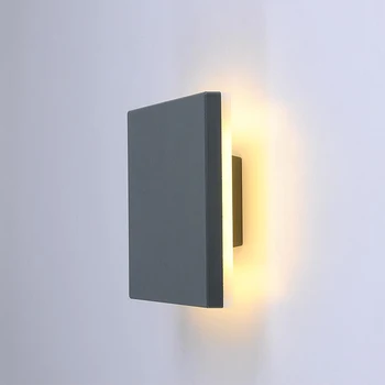 LED vegglampe Utendørs Vanntett IP55 Hage Dekorative Vegg Lys Veranda Korridoren Belysning Bad Lampen AC110-260V