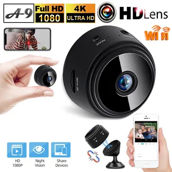Micro Hjem Trådløs Video CCTV Mini Sikkerhet Overvåking med Wifi IP Camara Infrarød Sensor CMOS 2MP Telefon Alarm-Kamera
