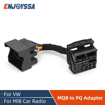 MQB å PQ Plattform RCD510 RCD330 Pluss Quadlock Tilkobling Adapter Kabel for VW Tiguan Passat Adapter Quadlock MQB å Quadlock PQ
