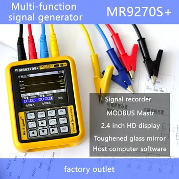 MR9270S+ Hart 4-20 ma Signal Generator Kalibrering Gjeldende Spenning PT100 termoelement trykktransmitter Logger PID Frekvens