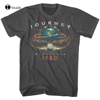 Ny Reise Avganger Album Tour 1980 Menn ' S T-Skjorte Rock Band-Vintage Konsert Merch T-Skjorte i Bomull T-Skjorte