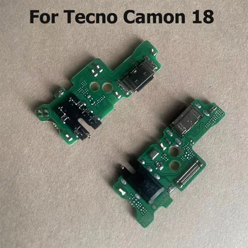 Nye USB-Lader Flex For Tecno Camon 18 USB-Lader Dock-Porten Socket Jack Plug Connector Lade Styret Flex Kabel