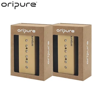 OriPure Sett med Hals og Bridge Pickup Soapbar P90 Alnico 5 Gitar Single Coil Pickup LP Gitar Deler