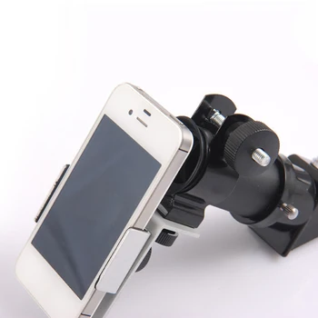 Profesjonell Adapter Praktiske Telefonen Som Holder Easy Installer Tilbehør Mikroskop Mount Klippet Fotografering Brakett Rotere 360