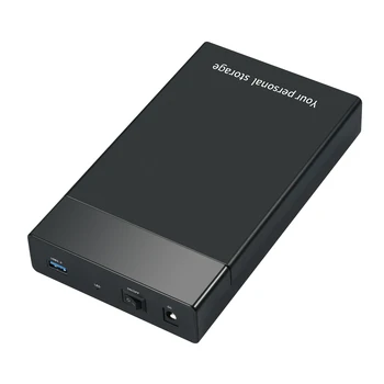 USB 3.0 SATA III 3,5-Tommers Harddisk 6Gbps Eksterne Kabinett HD SSD HDD Tilfelle For 2,5