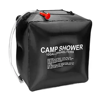 Vann Poser 40L dusjhode Solenergi Rask Oppvarming Camping Dusj Bag Camping Fiske, Fotturer Vann Oppbevaring Pose Bading Bag