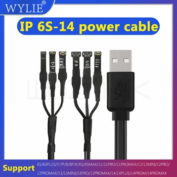 WYLIE Boot Power Kabel for iPhone 6S-14pro maks 3A FPC DC Strømforsyning Test Kabel