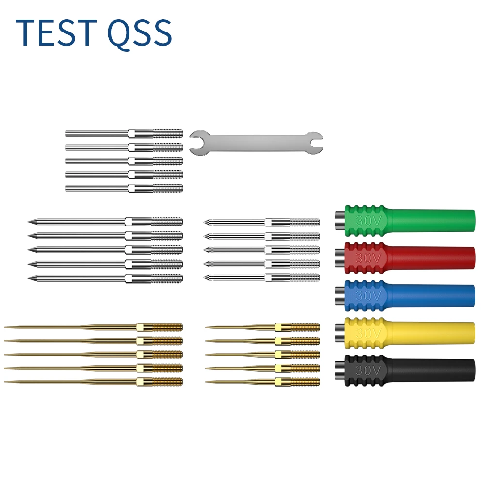 QSS Multimeter Multi-Function Test Pin-Probe Kit for Bil/Elektrisk Applicance Diagnostiske Reparasjon Verktøy DIY Q. T8001-20