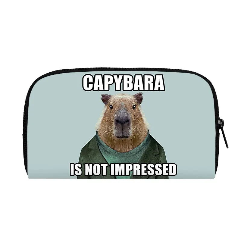 Capybara Søt Tegnefilm Ut Lommebok Kvinner Jeg Elsker Capybaras Harajuku Vesker Telefonen Mynt Posen Mini-Clutch-Bag Lang Lommebøker Gave1