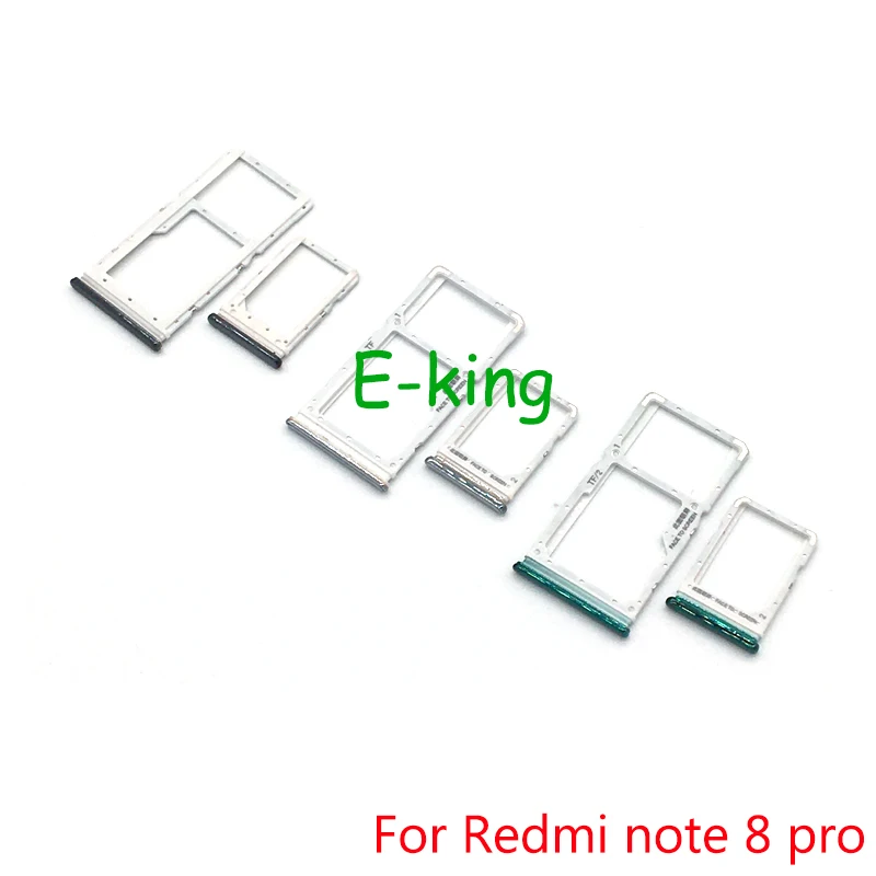 For Xiaomi Redmi Note 8 / Note 8 Pro Sim-Kort Slot Brettholderen Sim Card Reader-Kontakten1