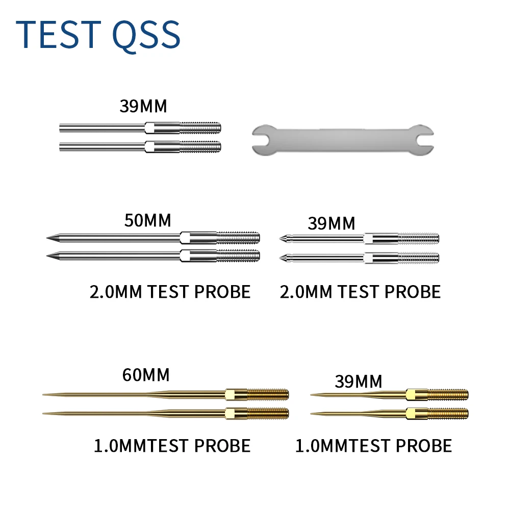 QSS Multimeter Multi-Funksjon Utskiftbare Test Pin-Probe Kit for Bil-Elektrisk Diagnostiske Reparasjon Verktøy DIY Q. T8001-12