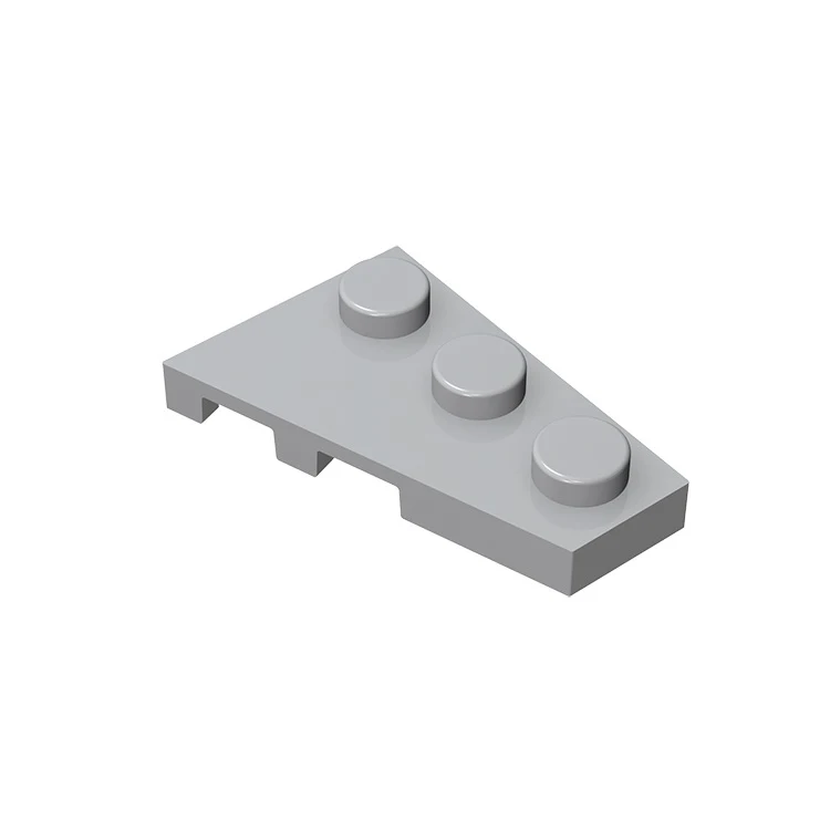 10pcs MOC Murstein Deler 43722 Kile Plate 3 x 2 Rett Kompatibel Building Block Partikkel DIY Gutt Puslespill Hjernen Leketøy bursdagsgave3