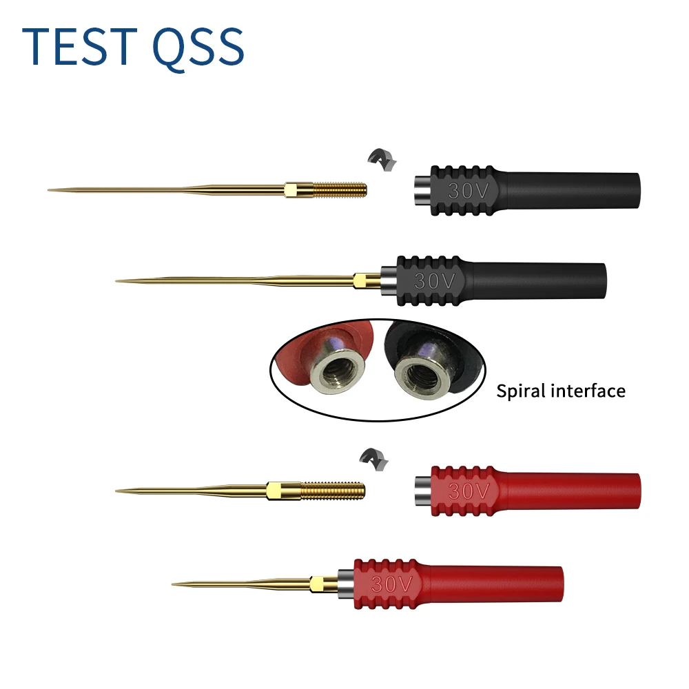 QSS Multimeter Multi-Funksjon Utskiftbare Test Pin-Probe Kit for Bil-Elektrisk Diagnostiske Reparasjon Verktøy DIY Q. T8001-14