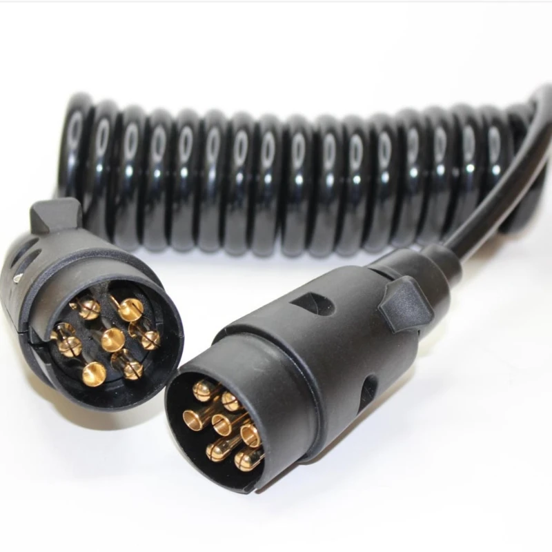 2M 7-Pin-Trailer Lys Styret Extension Kabel-Wire Splint Krets Socket F19A4
