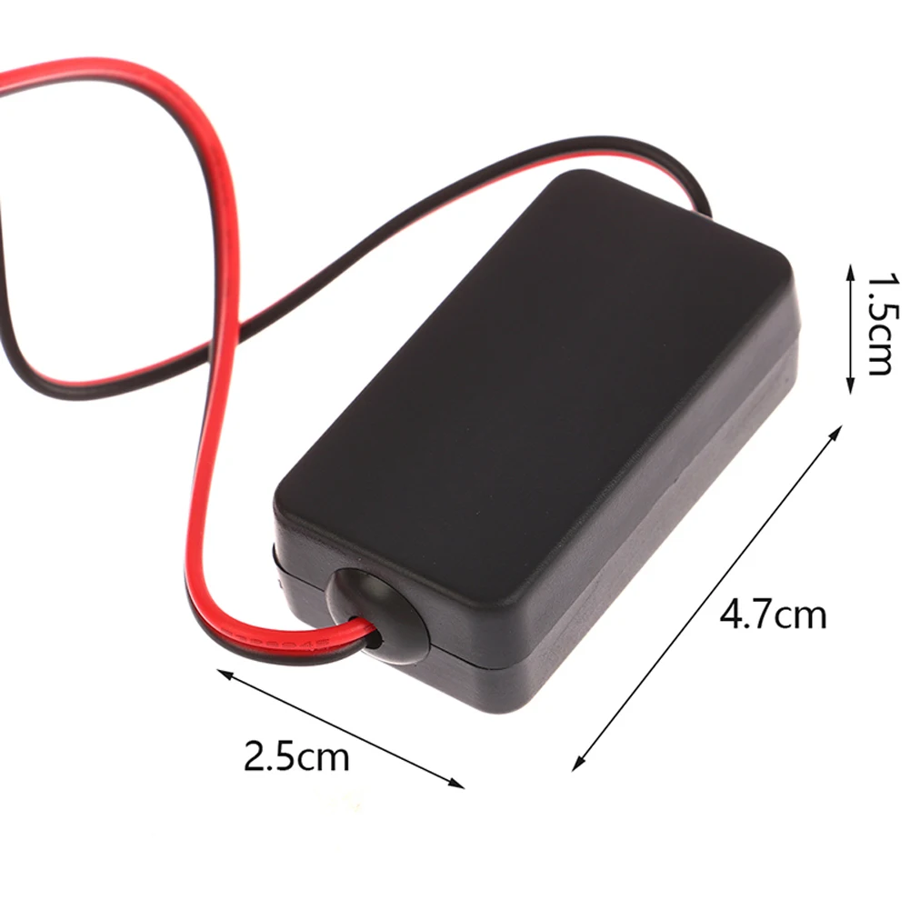 24V DC Power Filter Kontakt Anti-forstyrrelser Kondensator Filter Stabil Bil Kondensator-Tilkobling Bærbar for Auto Backup-Kamera5